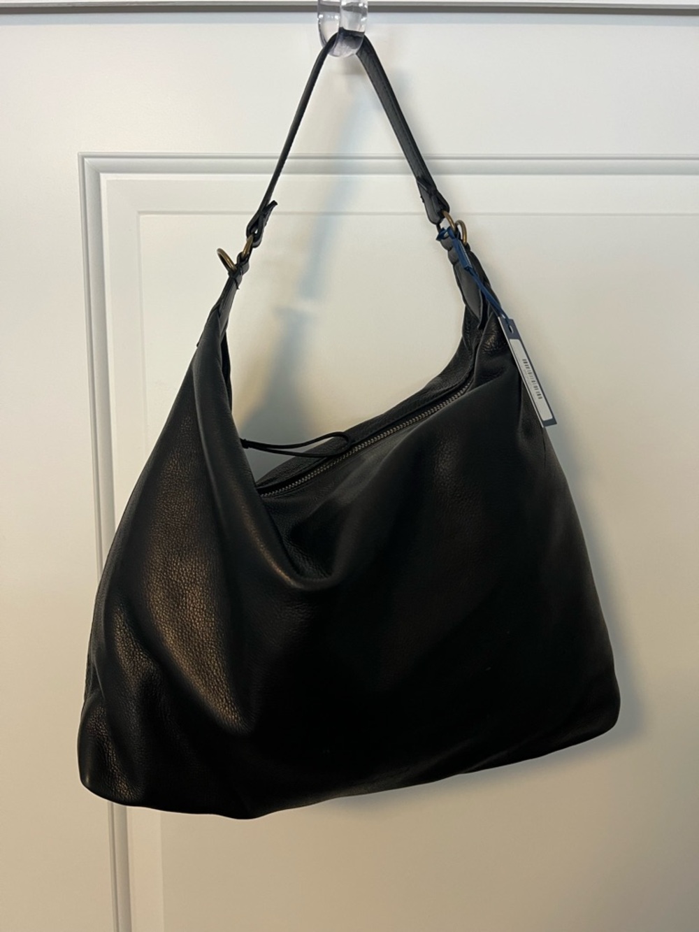 Parker Thatch Maurice Hobo - Heritage “Broken-In” Leather Black